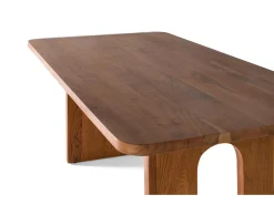 Mesa de comedor en madera de acacia natural 2 metros