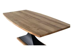 Mesa de comedor en madera de mango y patas de metal 200cm