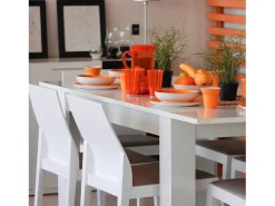 Mesa de comedor extensible Practico