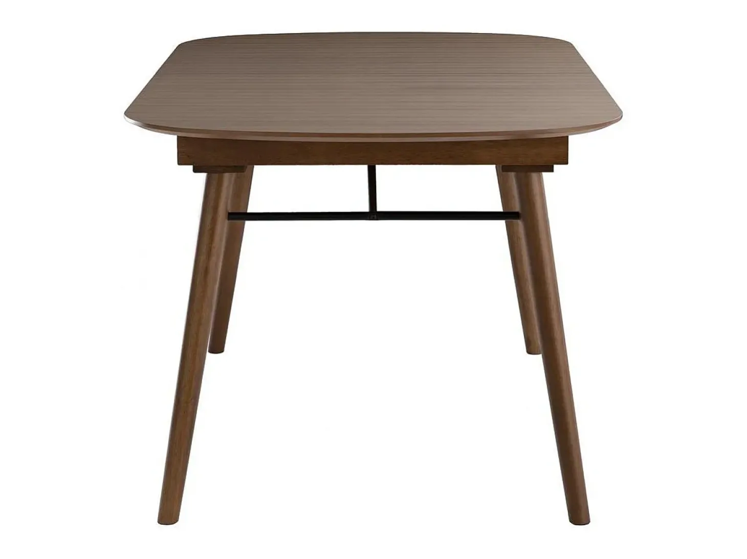 Mesa de comedor extensible nogal L150-180 cm SHELDON