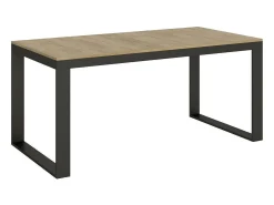 Mesa de comedor extensible tiroz evolución-Blanco-2 pies-180 à 284cm