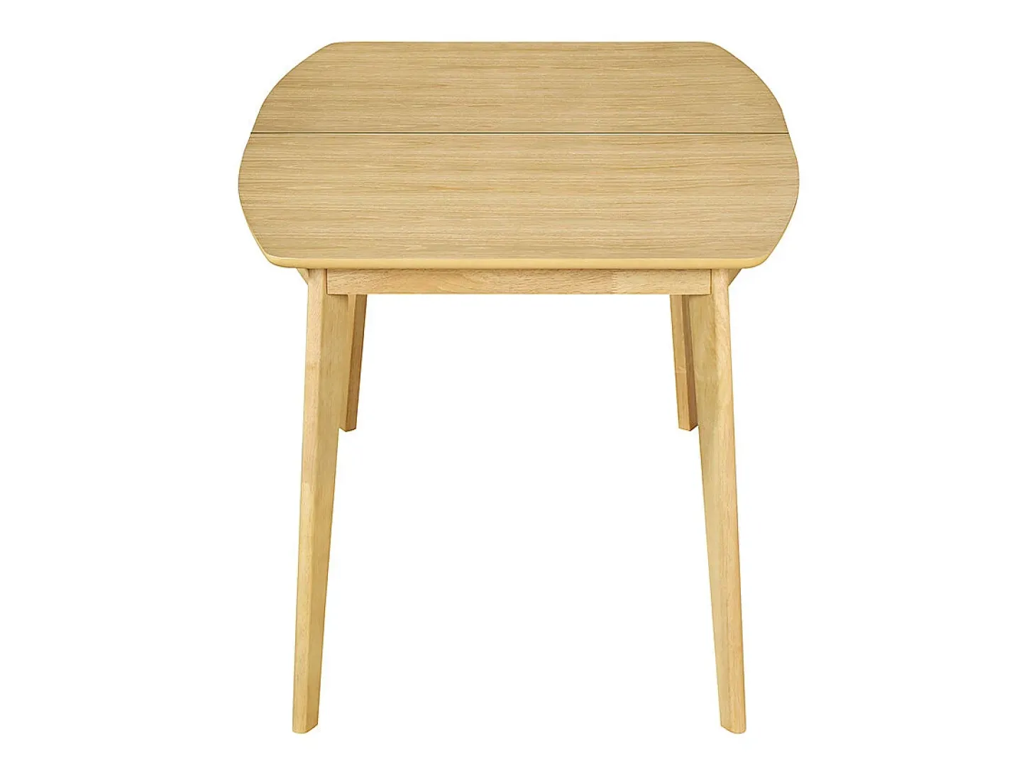 Mesa de comedor extensible nórdica en madera clara L150-200 LEENA