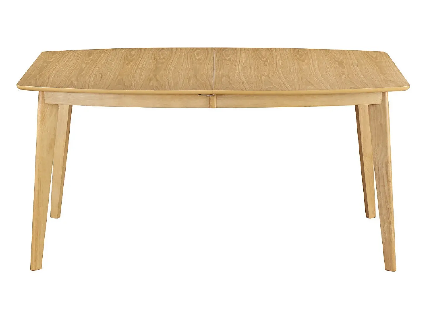 Mesa de comedor extensible nórdica en madera clara L150-200 LEENA