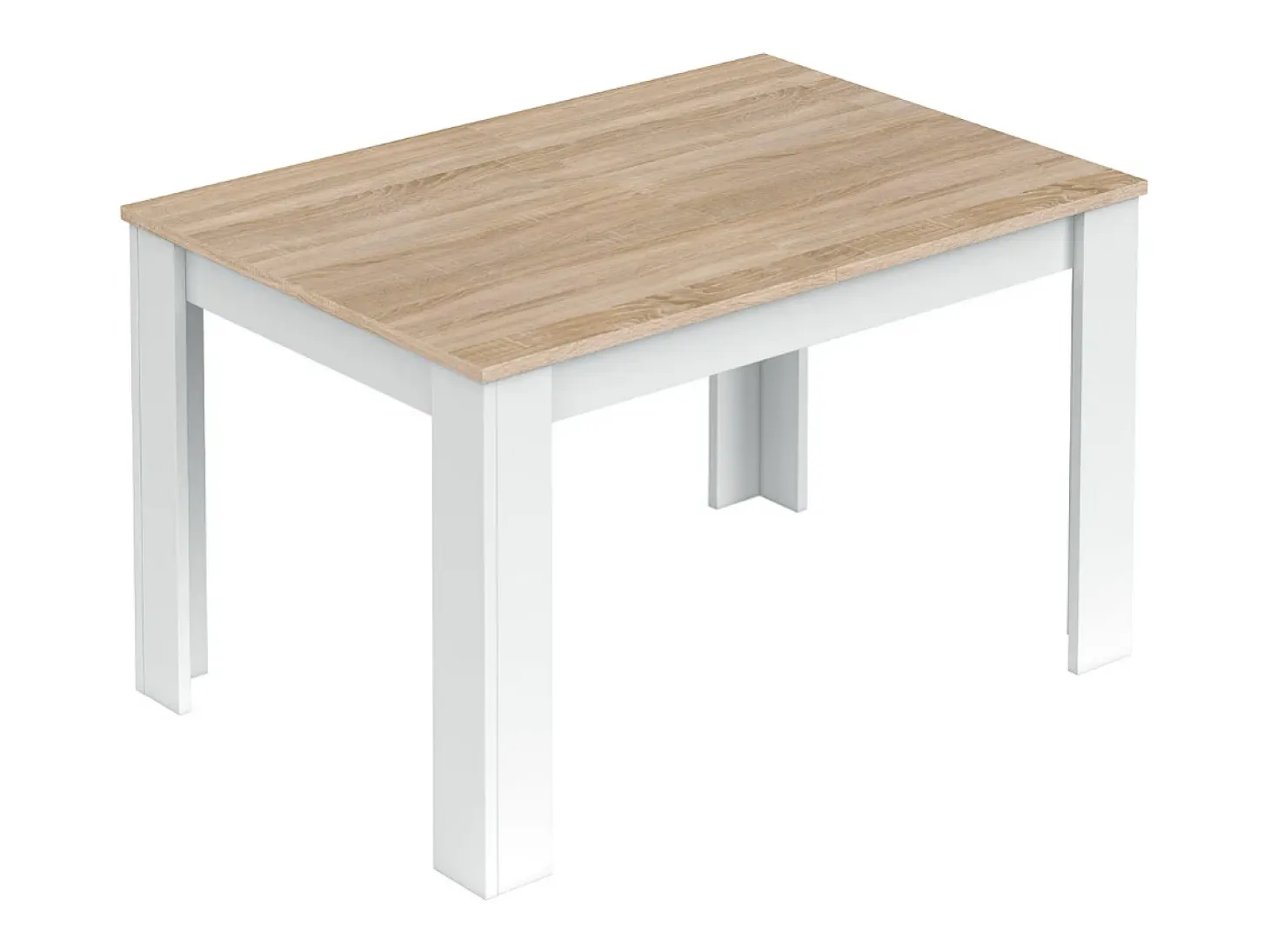 Mesa de comedor extensible Practico