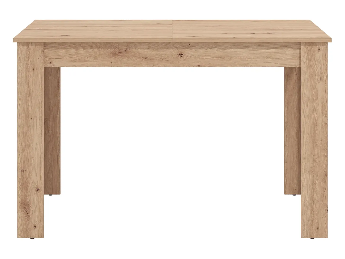 Mesa de comedor extensible para 4 a 6 personas - Natural claro - VENOLA