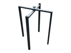Mesa de comedor extensible tiroz-Color Natural-Soporte 4 pies-Alargaderas -Ancho extensible