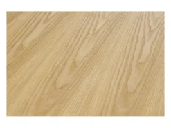 Mesa de comedor extensible en fresno natural L130-160 NORDECO