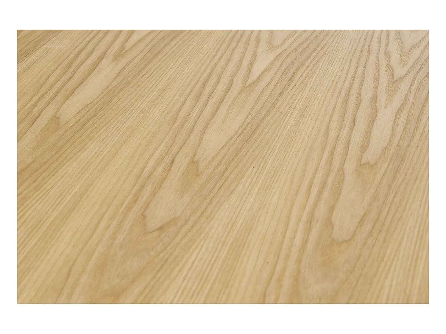 Mesa de comedor extensible en fresno natural L130-160 NORDECO