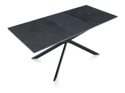 Mesa de comedor extensible Onix Negro