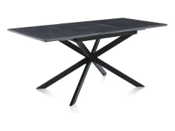Mesa de comedor extensible Onix Negro