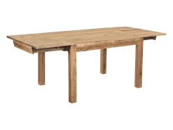 Mesa de comedor extensible en acacia maciza L120-210 cm BALTO