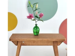 Mesa de comedor extensible 90 x 65 cm Envelope Nogal