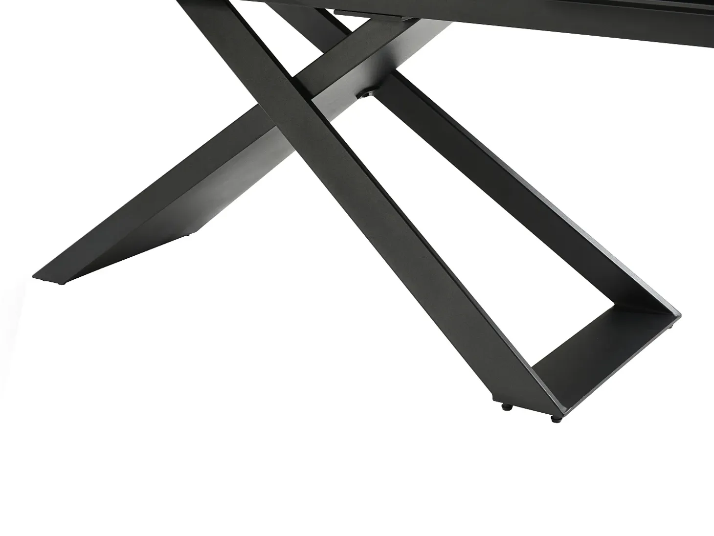 Mesa de comedor extensible de cerámica y metal - Negro - XERENA de Pascal MORABITO