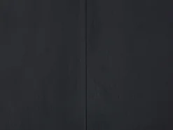 Mesa de comedor extensible de 4 a 10 personas chapa de fresno - Negro - LATSURY