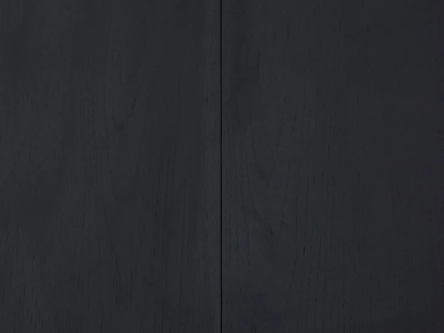 Mesa de comedor extensible de 4 a 10 personas chapa de fresno - Negro - LATSURY