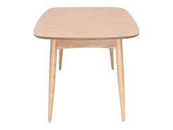 Mesa de comedor extensible fresno L130-190 NORDECO