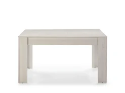 Mesa de Comedor Fija Kloe Color Blanco, 140 cm (Largo) x 90 cm (Ancho) x 76 cm (Alto)