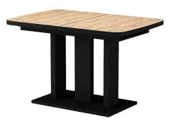 Mesa de comedor goldkraft roble/negro 120x80x77.3 fenaro