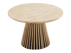 Mesa de comedor Grove redonda extensible nordish 76x120-160-200x120 cm Adec