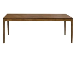 Mesa de comedor hevea y fresno, 8 plazas nogal