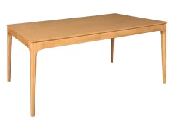 Mesa de comedor hevea y fresno, 8 plazas natural