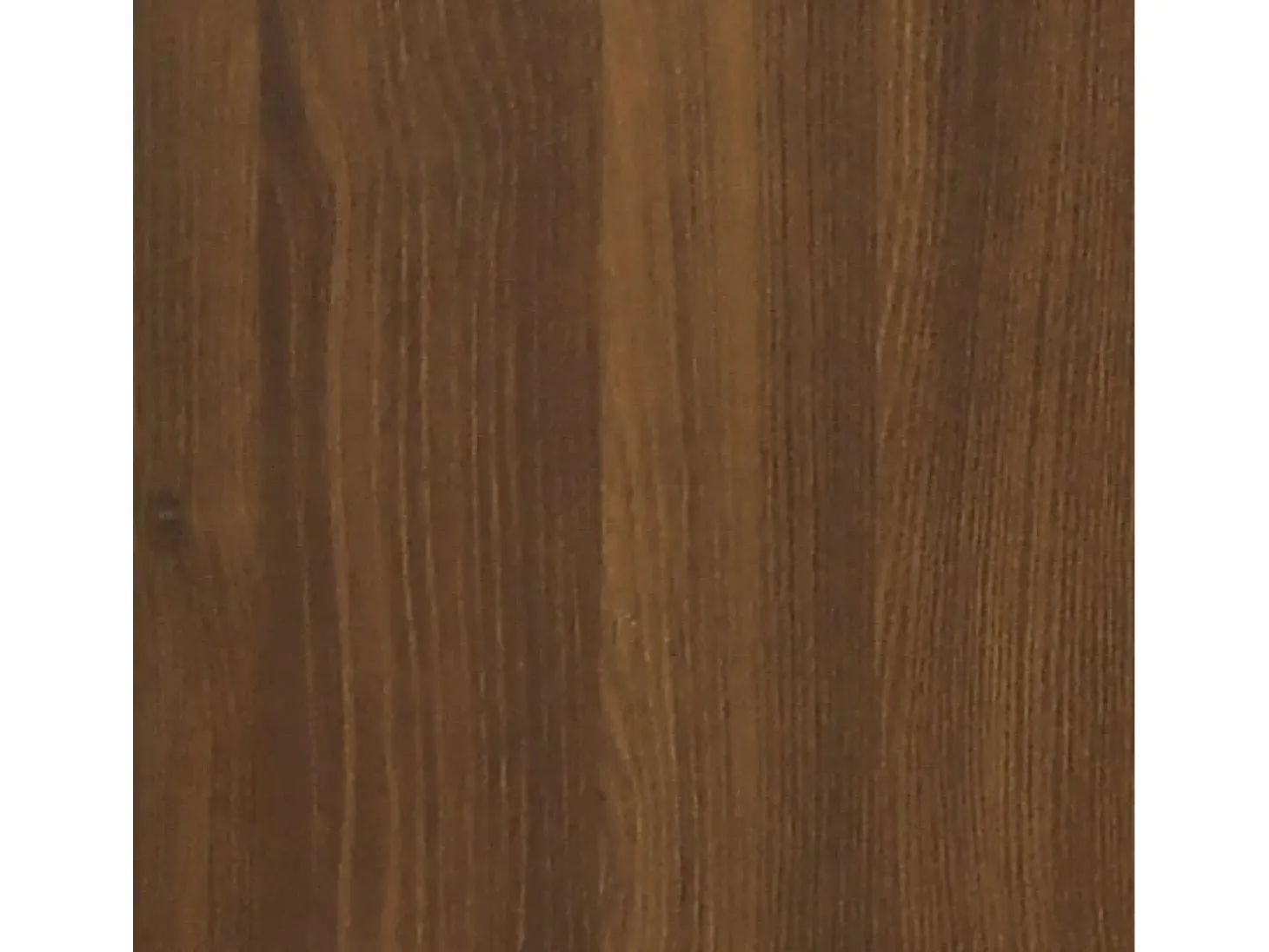 Mesa de comedor madera contrachapada roble marrón 80x80x75 cm