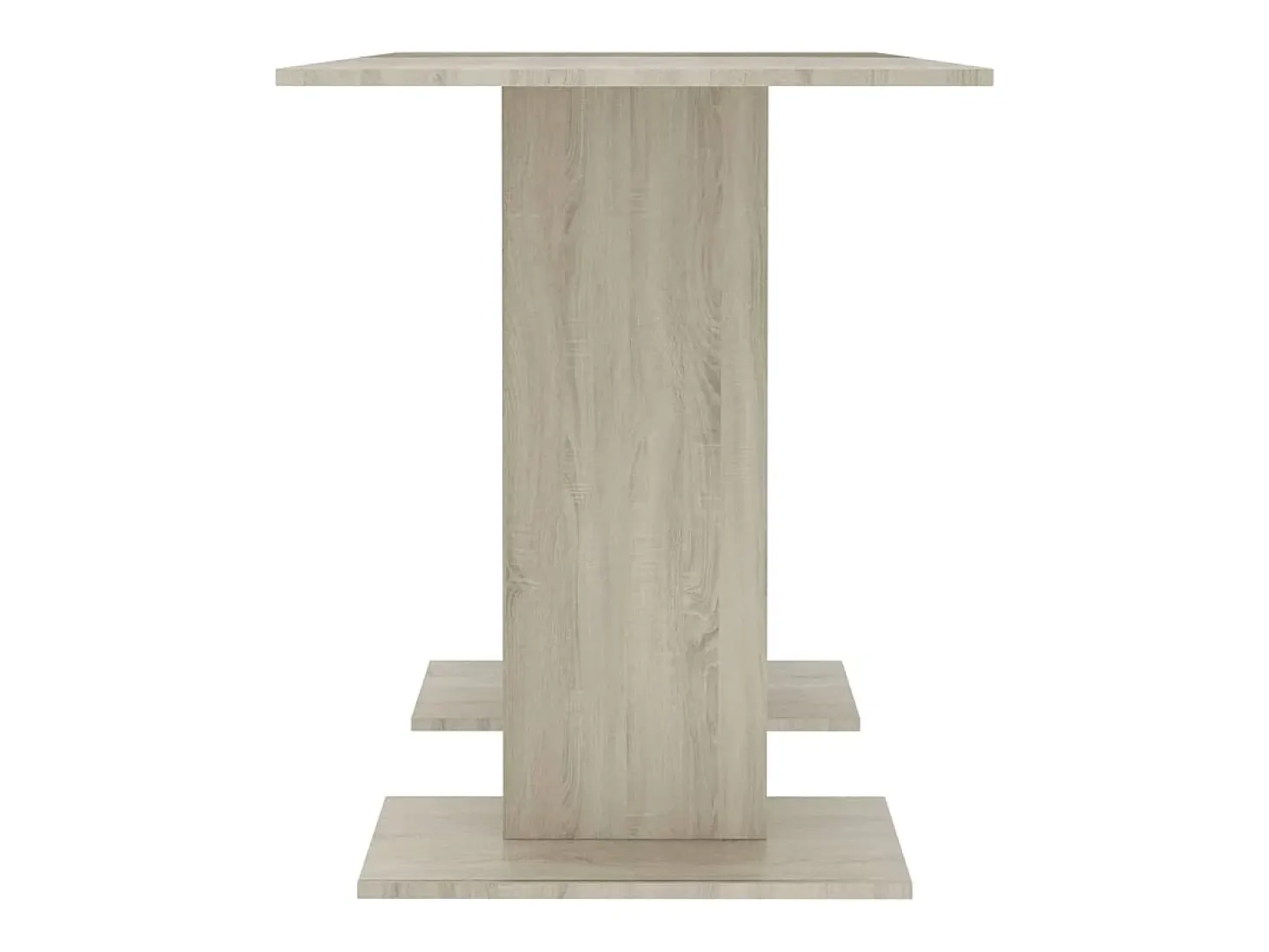 Mesa de comedor madera contrachapada roble sonoma 110x60x75cm