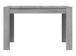 Mesa de comedor madera de ingeniería Sonoma gris 120x60x76 cm ES504850