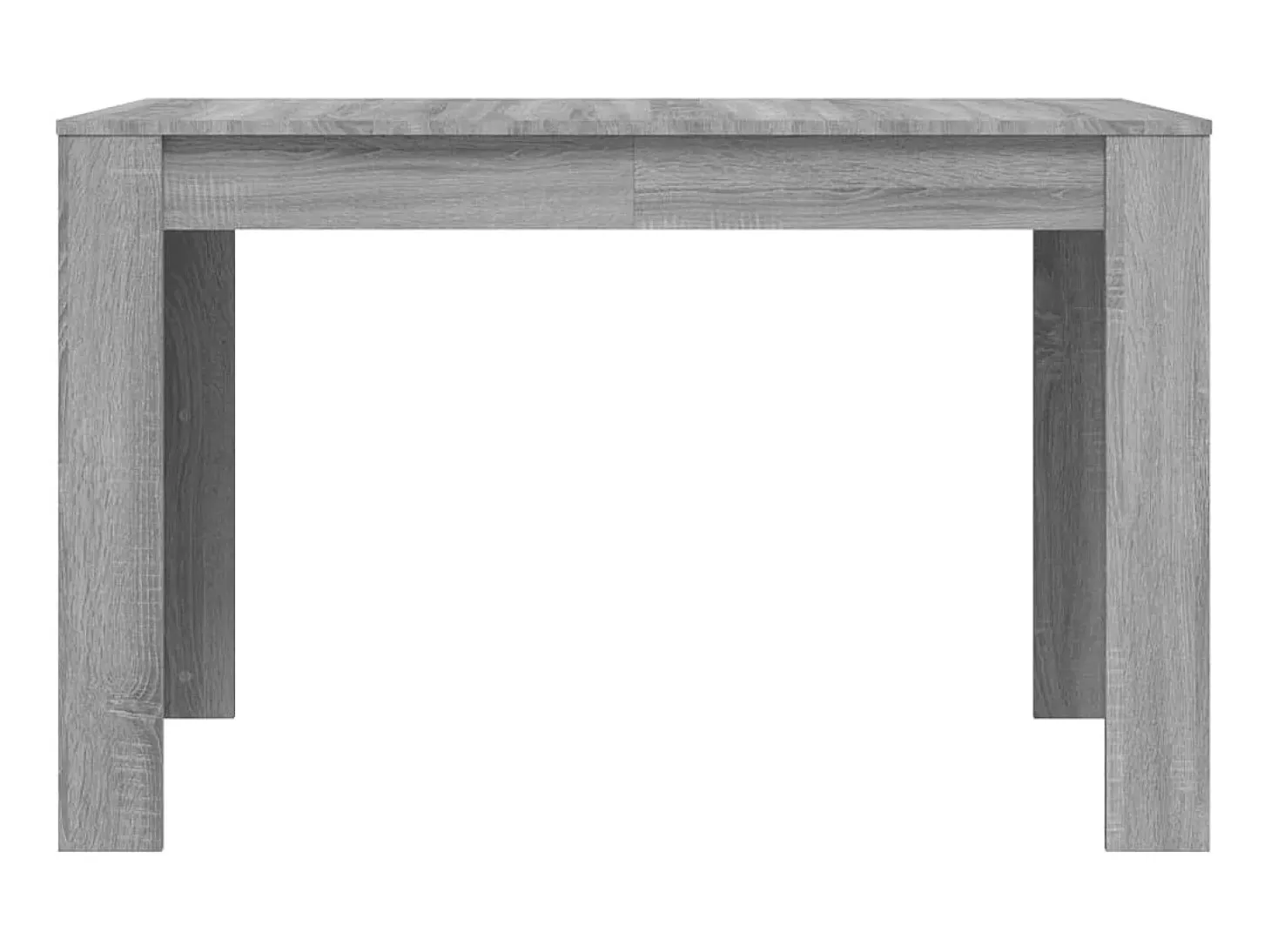 Mesa de comedor madera de ingeniería Sonoma gris 120x60x76 cm ES504850