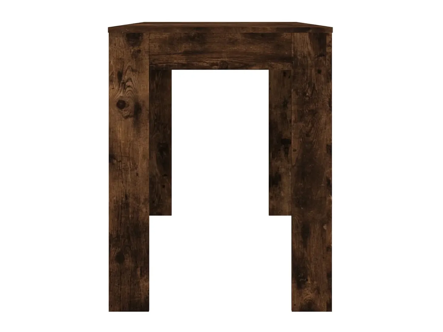 Mesa de comedor madera de ingeniería roble ahumado 120x60x76 cm ES508404