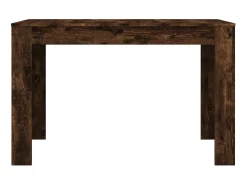 Mesa de comedor madera de ingeniería roble ahumado 120x60x76 cm ES508404