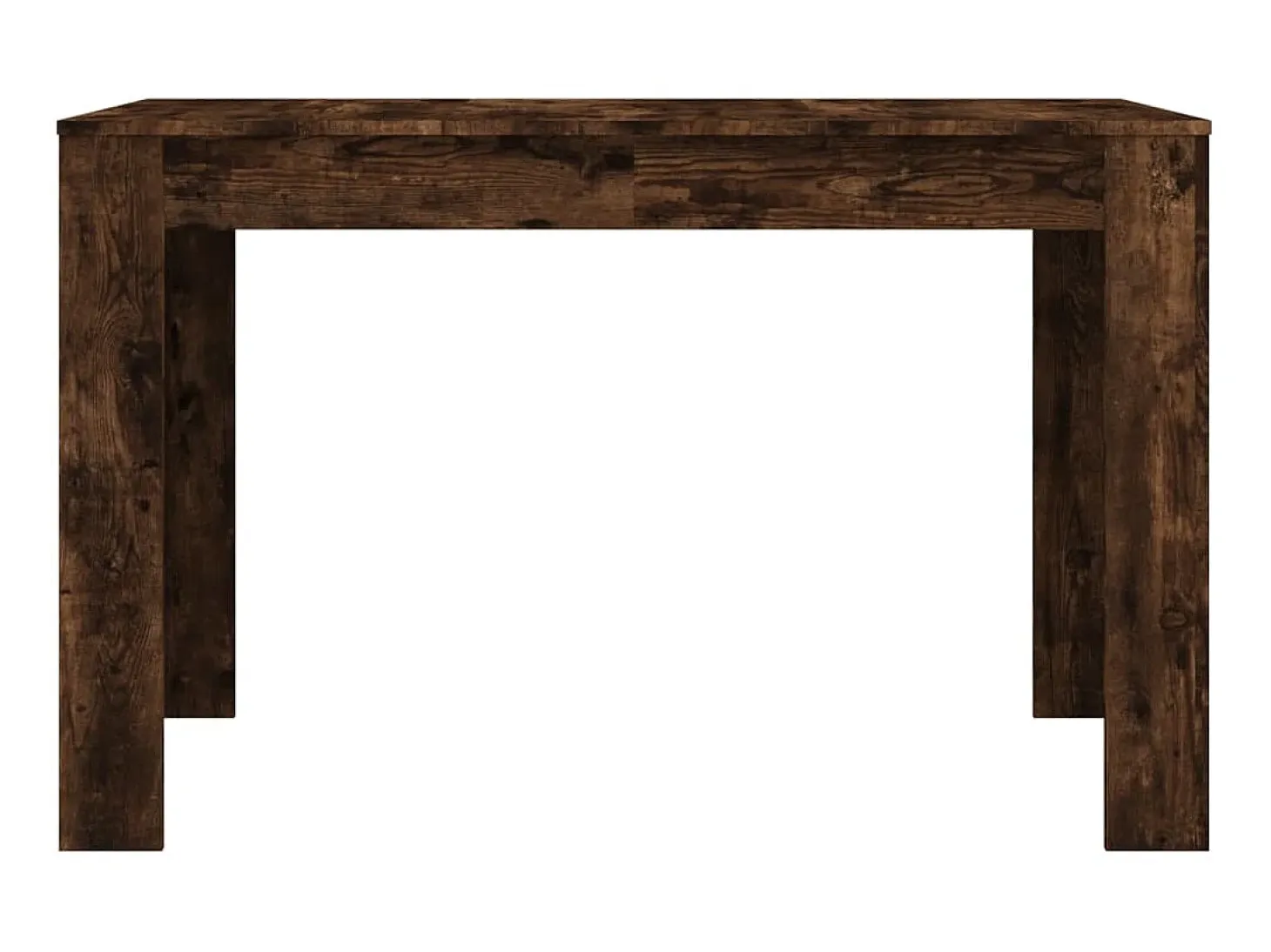 Mesa de comedor madera de ingeniería roble ahumado 120x60x76 cm ES508404