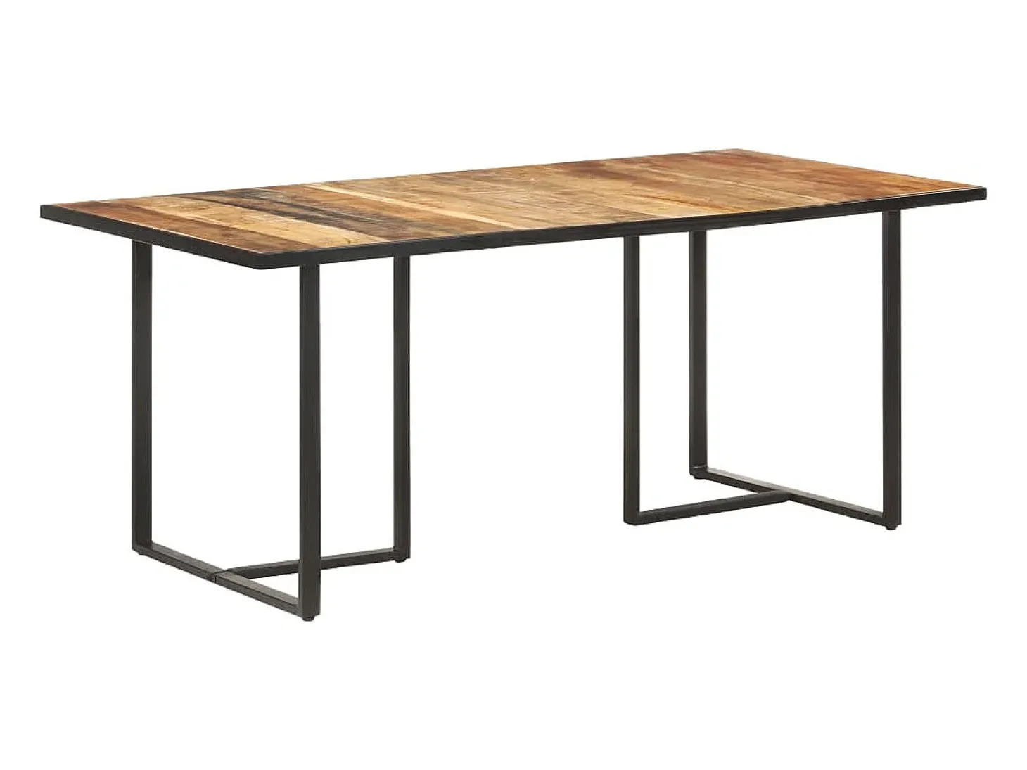 Mesa de comedor madera de mango rugosa 180 cm