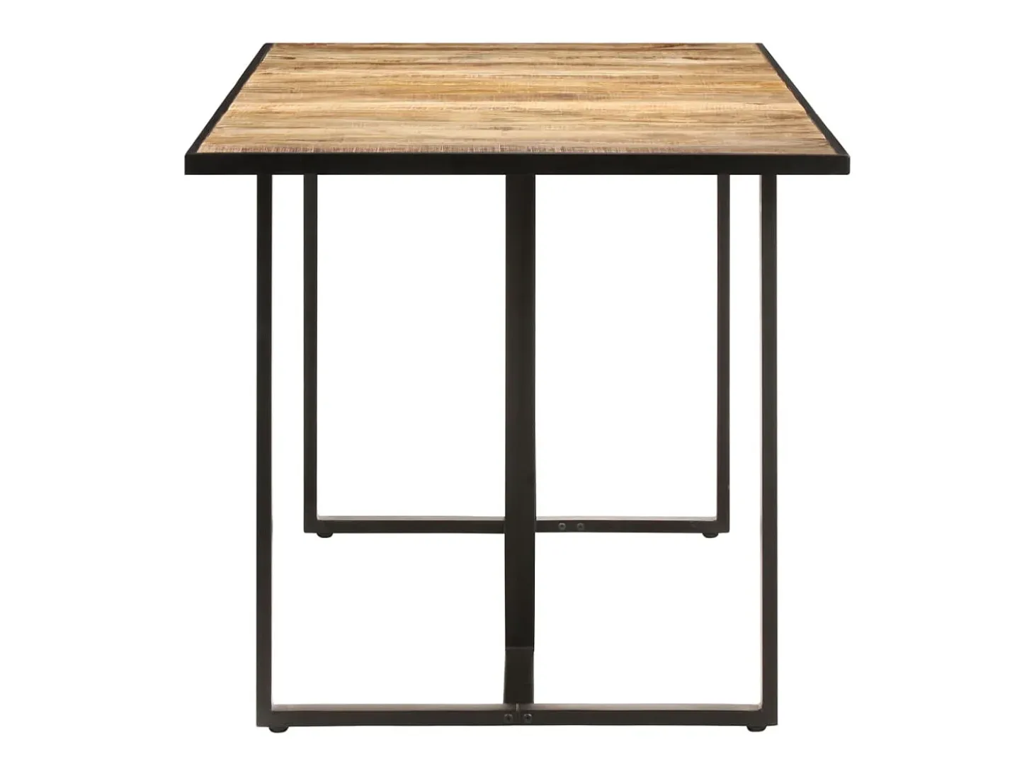 Mesa de comedor madera de mango rugosa 180 cm