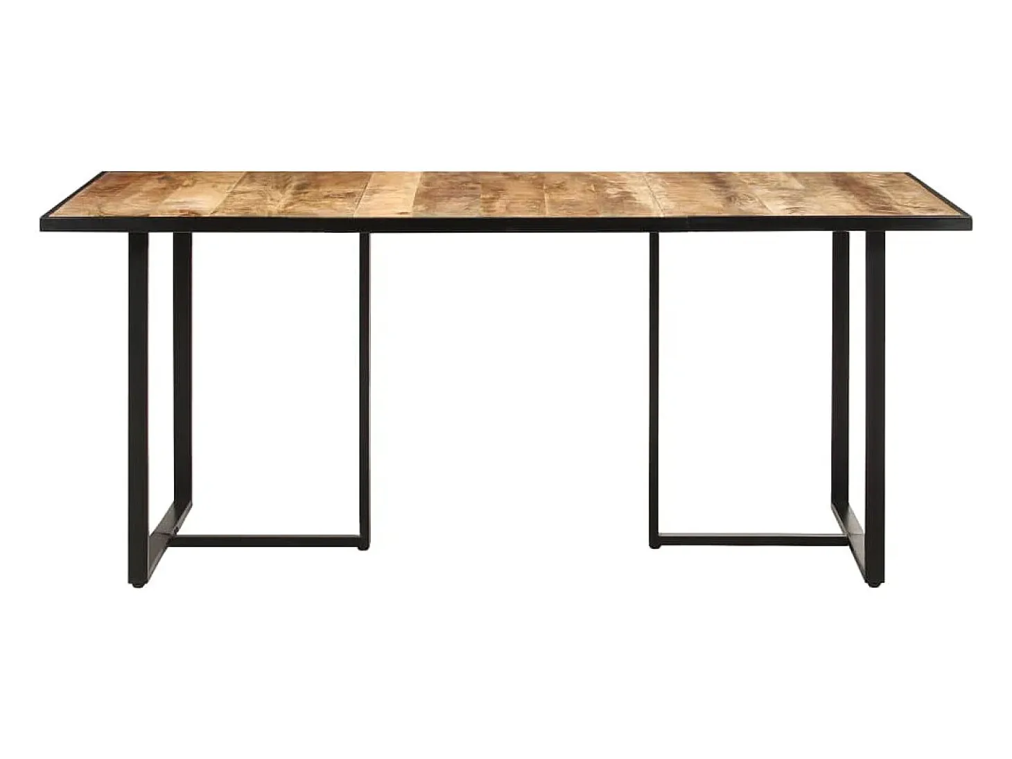 Mesa de comedor madera de mango rugosa 180 cm
