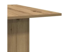 Mesa de comedor madera ingeniería roble artisan 180x90x76 cm