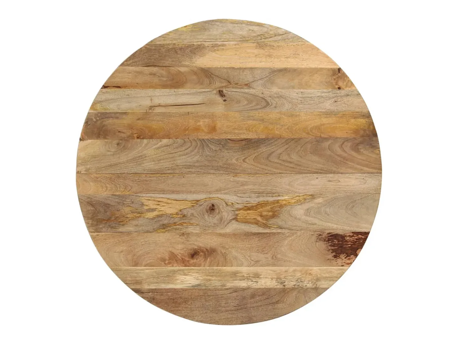 Mesa de comedor madera maciza de mango 110x75 cm