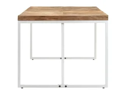 Mesa de comedor madera maciza de acacia y mango 180x90x76 cm ES194962