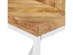 Mesa de comedor madera maciza de acacia y mango 180x90x76 cm ES194962