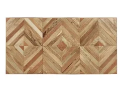 Mesa de comedor madera maciza de acacia y mango 180x90x76 cm ES194962