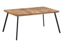 Mesa de comedor madera maciza de teca 169x98,5x76 cm