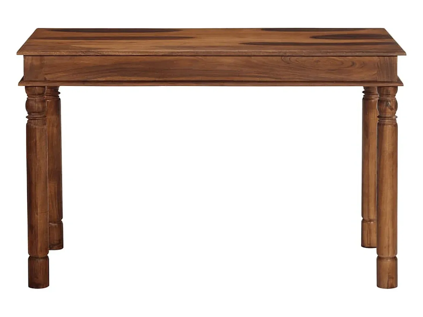 Mesa de comedor madera maciza de acacia 120x60x77 cm