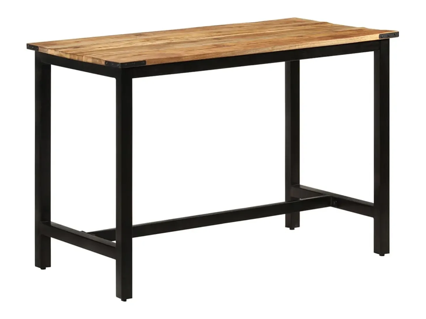 Mesa de comedor madera maciza de mango 110x60x76 cm