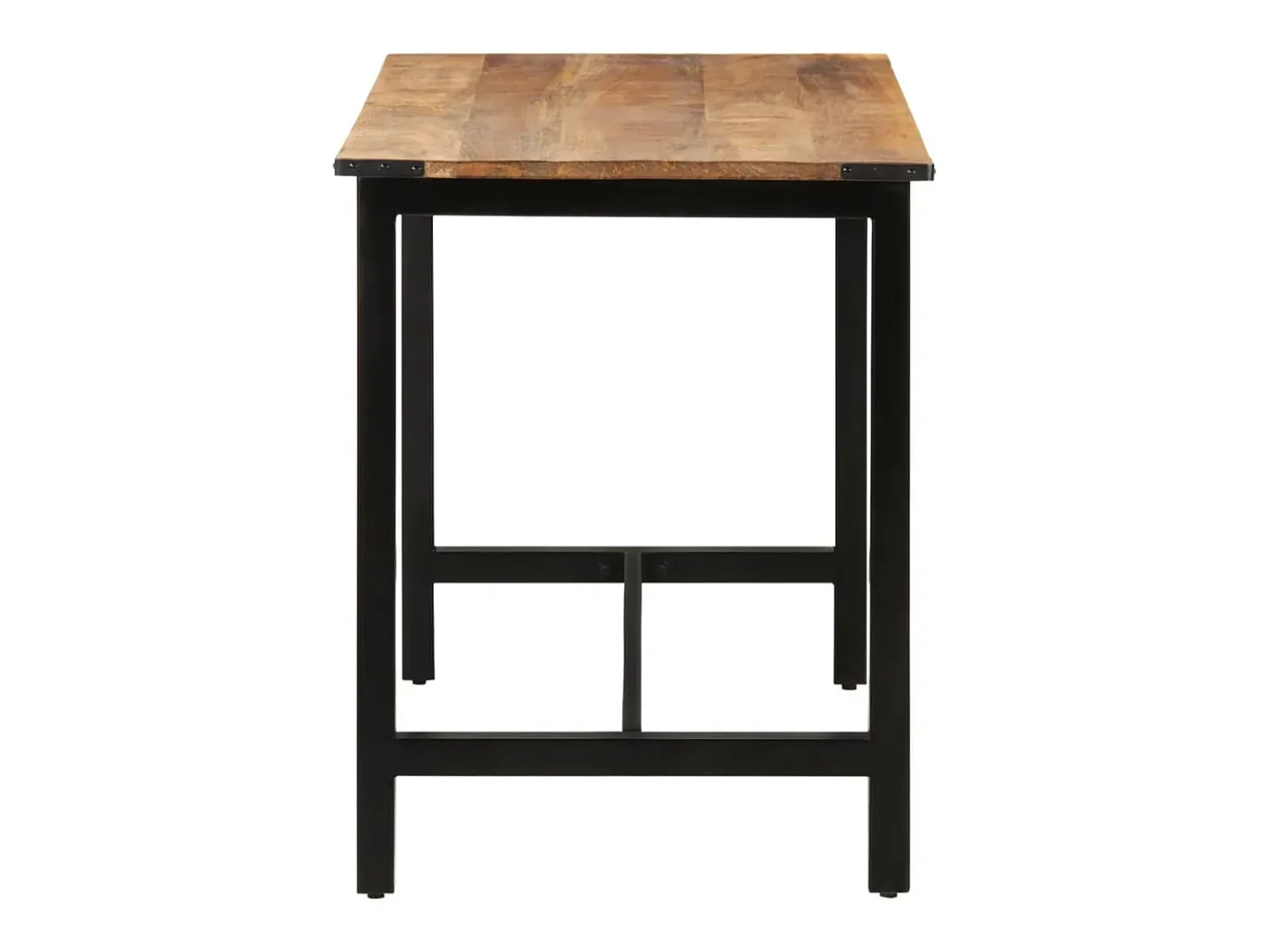 Mesa de comedor madera maciza de mango 110x60x76 cm