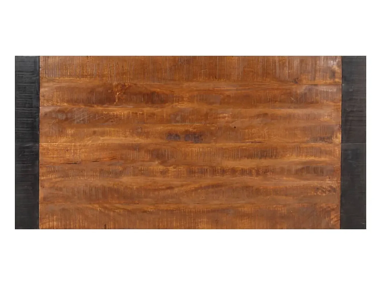 Mesa de comedor madera maciza de mango en bruto 140x70x76 cm