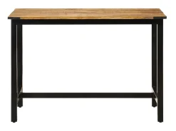 Mesa de comedor madera maciza de mango 110x60x76 cm ES821862