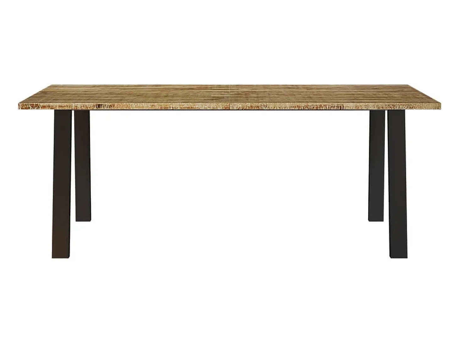 Mesa de comedor madera maciza de acacia 200x90x75 cm ES957359