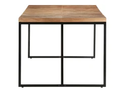 Mesa de comedor madera maciza de acacia y mango 200x90x76 cm