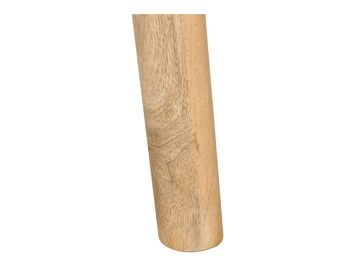 Mesa de comedor madera maciza de mango 112x52x76 cm