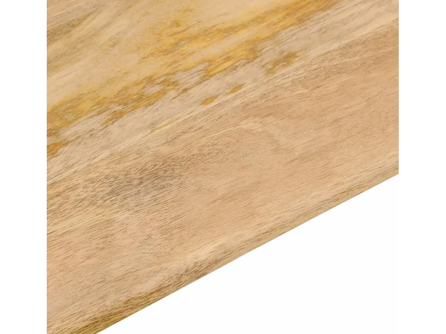 Mesa de comedor madera maciza de mango 112x52x76 cm